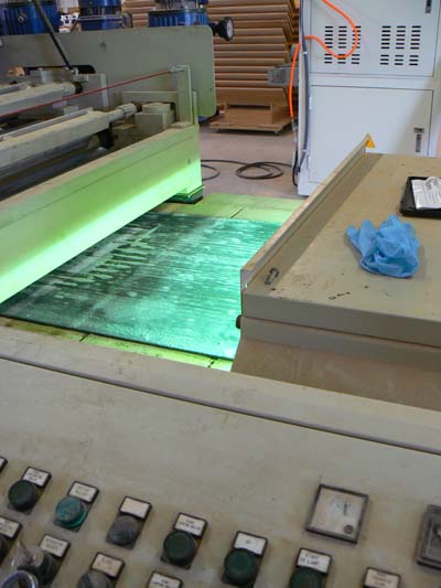 Our Stair Tread Finishing Line
