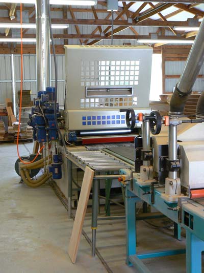 Our Stair Tread Finishing Line