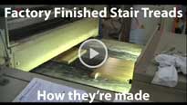 Factory Fisnished Stair Treads Video