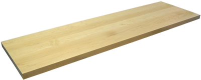 Maple Stair Treads with no bullnose