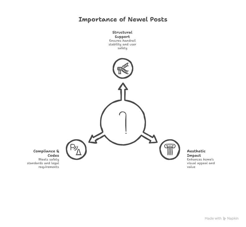 Importance of newel post
