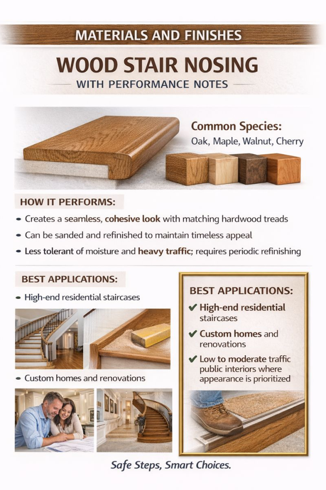 Wood Stair Nosing