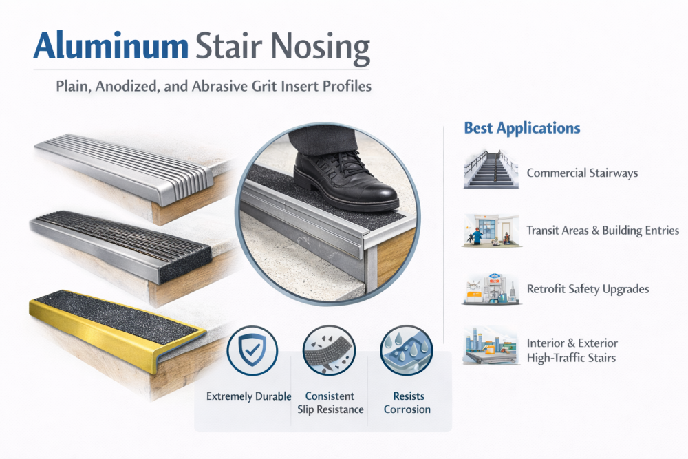 Aluminum Stair Nosing