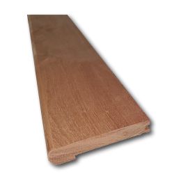 Sapele Unfinished Landing Tread 36 in