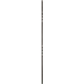 Hollow Metal - Double Twist Iron Baluster - 1/2 in x 44 in - Oil Rubbed Bronze
