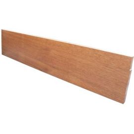 Brazilian Cherry (Jatoba) Natural (Prefinished Clear) Traditional Riser 42 in