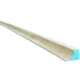 White Hard Maple Natural (Prefinished Clear) Cove Moulding 48 in
