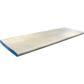 White Hard Maple Unfinished Traditional Stair Tread Closed 54 in