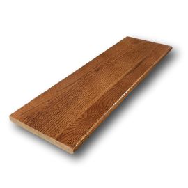 Red Oak Lowcountry Toffee Traditional Stair Tread Closed 94 in