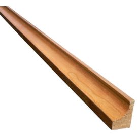 American Cherry Natural (Prefinished Clear) Cove Moulding 48 in