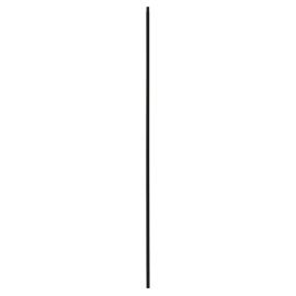 Hollow Metal - Plain Bar Iron Baluster - 1/2 in x 44 in - Matt Nickel