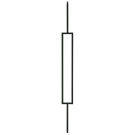 Hollow Metal - Single Rectangle - 1/2 in x 44 in