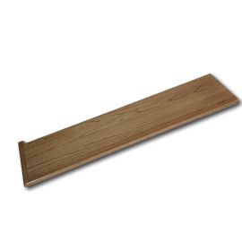 Red Oak Anneal Traditional Left Return Stair Tread 48 in