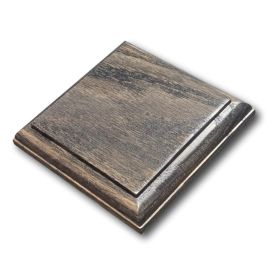 LJ-7032 4-1/2 in Square Rosette