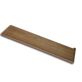 Red Oak Anneal Traditional Right Return Stair Tread 84 in