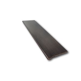 Red Oak Ebony Retro Stair Tread Closed 42 in