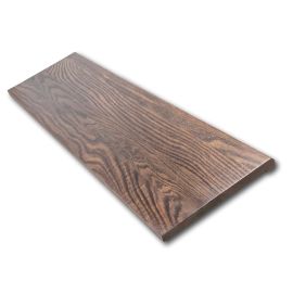 Red Oak Saddle Retro Stair Tread Closed 60 in