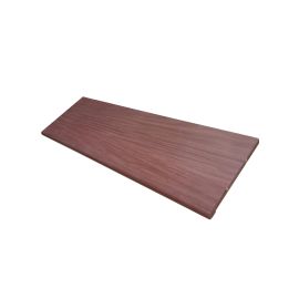 Santos Mahogany Unfinished Closed Retro Stair Treads