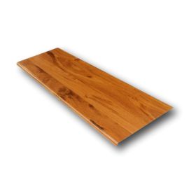 Tigerwood Natural (Prefinished Clear) Retro Stair Tread Closed 54 in