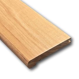 White Oak Natural (Prefinished Clear) Landing Tread 60 in