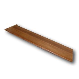 Red Oak Mohawk Gold Traditional Left Return Stair Tread 72 in