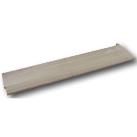 Red Oak Rift And Quartered Natural (Prefinished Clear)  Traditional Right Return Stair Tread 72 in
