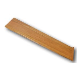 Red Oak Golden Oak Traditional Right Return Stair Tread 84 in