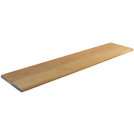 Santos Mahogany Unfinished Traditional Stair Tread Closed 60 in