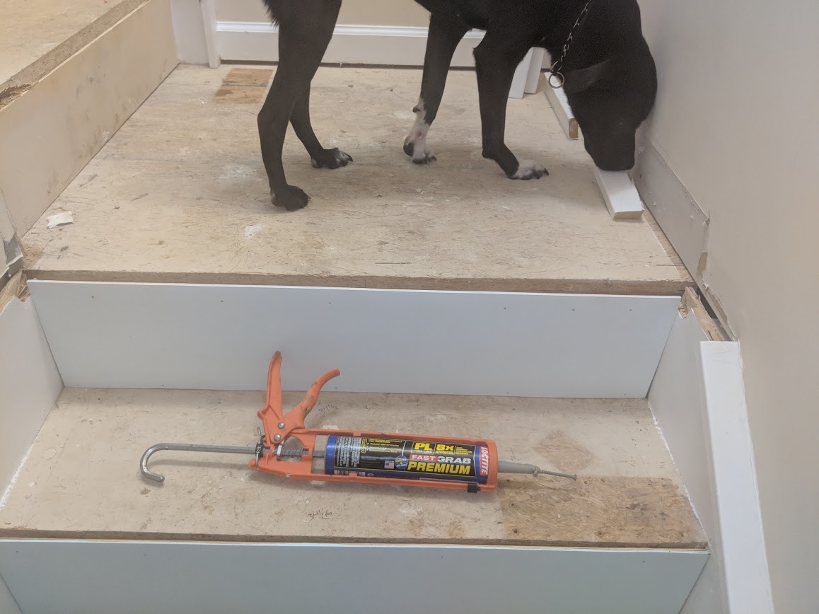 Loctite PL Premium is our only recommended adhesive!