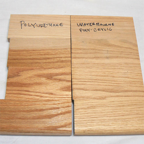 Water based finish vs polyurethane
