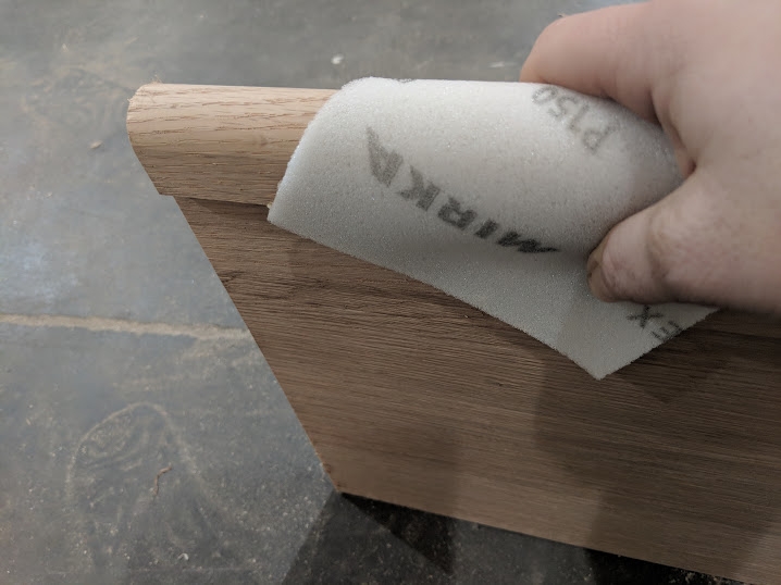 Sand Your Material- Don't Forget the Nose! Sand Your Material- Don't Forget the Nose!